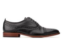 Base London Cast LEATHER Mens - Black - Size UK 10