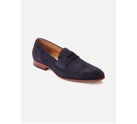 Men's Base London Bruno Leather Men's Navy Loafers - Size: 8