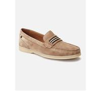 Men's Base London Drum Leather Men's Sand Loafers - Brown - Size: 8
