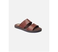 Men's Base London Maven Leather Men's Burnt Brown Sandals - Size: 9