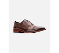 Base Men's Cast Washed Mens Brogues - Brown - Size: 9