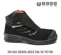 MENS Base WELDER COMPOSITE SAFETY WORK BOOTS SHOE FLAP FOUNDRY BIS S3L FO SRC SZ