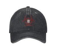 Men's Baseball Cap 28 Years Later Biohazard Design Horror Casual Baseball Cap for Men Summer Kpop Rock Trucker Hat Snapback Cap Gift