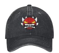 Men's Baseball Cap Angry Geometry Dash Baseball Cap Video Game Outdoor Sports y2k Retro Hip Hop Dad Hats Men Street Style Designer Baseball Caps Gift