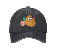 Men's Baseball Cap Cinderella Gus The Mouse Big Face Baseball Cap Vintage Distressed Washed Cartoon Snapback Cap Men Women Outdoor Adjustable Hats Gift