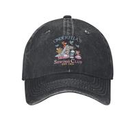 Men's Baseball Cap Cinderella's Sewing Club Gus The Mouse Baseball Cap Retro Distressed Washed Sun Cap Unisex Outdoor Running Golf Gift Caps Hat Gift