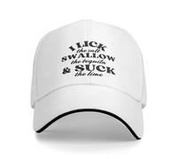 Mens Baseball Cap I Lick The Salt Swallow The Tequila The Lime Vintage Dad Cap Cool Hats for Men for Kids Golf Outdoor