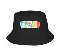 Men's Baseball Cap Set of Balatro Game Bucket Hat Hip Hop Fisherman Caps for Men Women Vintage Travel Hiking Sun Hats Foldable Printed Cap Gift
