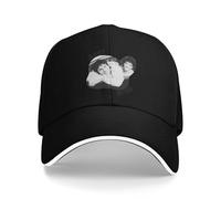 Men's Baseball Cap Spring slushy noobz Black n White blob Funny Meme Baseball Cap Gym y2k Sun Hip Hop Hats Female Male Baseball Caps Gift