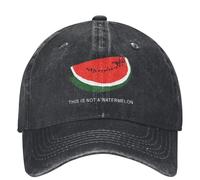 Men's Baseball Cap This is Not A Watermelon Outfit Unisex Style Baseball Caps Watermelon Freedom Trucker Hats Casual Wear Adjustable Gift