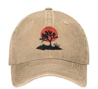 Men's Baseball Cap U2 Band Casual Baseball Cap Spring Joshua Tree Against Sunset Trucker Hat Adjustable Hiking Fishing Hip Hop Hats Baseball Caps Gift