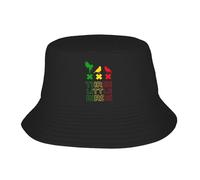 Men's Baseball Cap，Unisex Three Little Birds Bucket Hat Soft Fold Fisherman Hats Summer Casual Hunting Caps Street Style Custom DIY Sun Hat，Gift