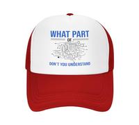 Mens Baseball Cap What Part of Don't You Understand Sport Hats Retro Unisex Dad Cap for Golf Outdoor Fitness