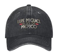 Men's Baseball Cap, Women's, Pure cottonLuis Miguel El Sol De Mexico Baseball Cap Casual Unisex Teens Trucker Hat Sun Protection Camping Snapback Cap Present