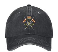 Men's Baseball Cap, Women's, Pure cottonSpanish Army Cavalry Forces Casual Baseball Cap Summer Spain Flag Trucker Hat Hunting Camping Snapback Cap Men Baseball Caps