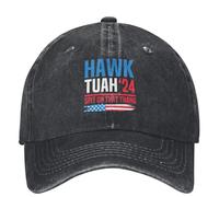 Men's Baseball caps，Hawk Tush Spit On That Thing Baseball Cap Presidential Candidate 2024 Election Parody Tennis Skate Dad Hats Unisex Snapback Cap The Gift