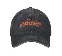 Men's Baseball caps，Mayhem Album Logo Men Women Baseball Caps Distressed Washed Caps Hat Vintage Outdoor Activities Gift Snapback Hat The Gift