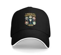Men's Baseball caps，Personalized Halloween Horror Movie Christmas Baseball Cap Women Men Adjustable Adult Dad Hat Summer Sun Hat The Gift