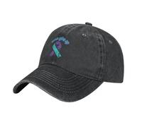 Men's Baseball caps，Suicide Awareness Never Give Up Denim Baseball Cap Outdoor Hip Hop Hats Spring Casual Couple Cool Logo Baseball Caps The Gift
