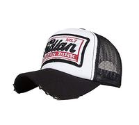 Men's Baseball Caps Trucker Distressed Vintage Baseball Cap Plain Adjustable Dad Hat Adjustable Hiking Hat Solid Sun Hat Cotton Breathable Hiking Hat Casual Fishing Holiday Black