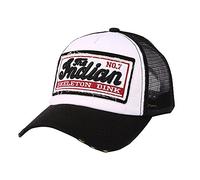 Men's Baseball Caps Trucker Washed Cotton Peaked Cap Trendy Trucker Cap Adjustable Hiking Hat Summer Sun Visor Hat Lightweight Breathable Work Casual Sports Black