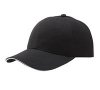 Men's Baseball Caps Unisex Baseball Cap Washed Cotton Caps Vintage Summer Classic Caps Fashion Solid Color Outdoor Sun Baseball Cap Baseball Cap Polo Style Classic Sports Casual Plain Sun Hat Black