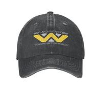 Men's Baseball Hat Unisex Classic Cotton Weyland Yutani Corp Baseball Cap Women Men Breathable Alien Nostromo Dad Hat Sun Protection Gift