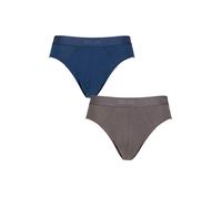 Men's Baselayer Briefs SLG Soft Cotton Breathable Sizes S,M,L,XL, 2 Pack -Sloggi