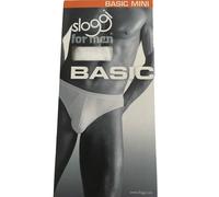 Men's Basic Mini Sloggi White 96% Cotton 4% Elastane