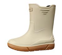 Men's Basic Rain Boot Printed Rubber Boots Fashion Comfortable Ladies Unisex Wellies Snow Outdoor Festival Waterproof Non-Slip Soft Wool Lining Yellow