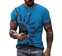 Men's Basic T-Shirt Short-Sleeved T-Shirt Classic Round Neck Men's Casual T-Shirt Urban Slim Fit Print T-Shirt Summer Trend Comfortable Men's Streetwear TTA25-64 XXL