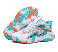 Men's Basketball Shoes Breathable Sneaker Supportive Green