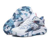 Men's Basketball Shoes Breathable Sneaker Supportive White