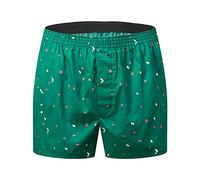 Men's Bathrobe Wine Red Household Home Shorts Pants Underwear Pyjamas Men Single, Green, L