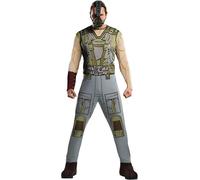 Rubies 820951XL Official DC Warner Bros Justice League Batman Costume, Men's, X-Large Halloween