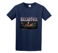 Men's Battlestar Galactica Cotton T Shirt Navy S