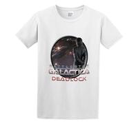 Men's Battlestar Galactica Dekycbl Cotton T Shirt White S