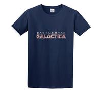 Men's Battlestar Galactica Reboot Cotton T Shirt Navy S