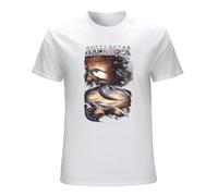 Men's Battlestar Galactica When Cylons Attack Sci-Fi Tv Show T-Shirts White XL