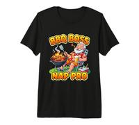 Mens BBQ boss and nap pro Premium T-Shirt