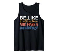 Mens Be Like Subtraction And Make A Difference Funny Math Teacher Tank Top