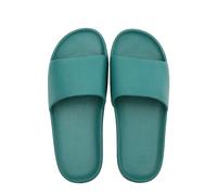 men's beach flip flops & pool slides Shower Slippers Women Men Memory Foam Sliders Quick Drying Soft Flip Flops Non-Slip Sandals Summer Beach Pool Pillow Sliders cheap slippers women Green 5.5