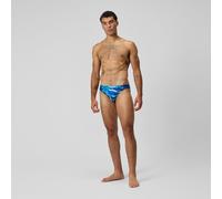 Speedo Men's Print Beachstar Brief 2" Brief, Hawaiian Sky, 28