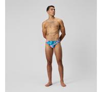Speedo Men's Print Beachstar Brief 2" Brief, Peacoat, 28