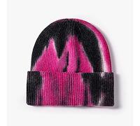 Mens Beanie Hats Uk, Winter Knit Beanie Hat Winter Thermal Beanie Soft Fleece Lining Knitted Cuffed Wooly Hat Mens Hats Knit Cuffed Beanie for Men and Women for Adults Women and Men Unisex
