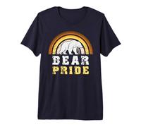 Mens Bear Community, Bear Flag Colors, Gay Bear Pride Premium T-Shirt