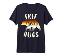 Mens Bear Community, Bear Flag, Funny Gay Bear Pride Premium T-Shirt