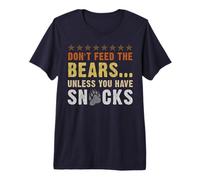 Mens Bear Community, Don't Feed the Bears, Funny Bear Pride Gay Premium T-Shirt
