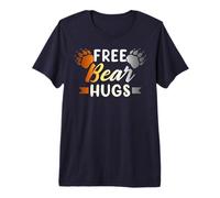 Mens Bear Community, Free Bear Hugs, Bear Flag, Gay Bear Pride Premium T-Shirt