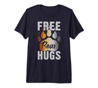 Mens Bear Paw, Bear Flag, Gay Bear Pride, Bear Community Premium T-Shirt